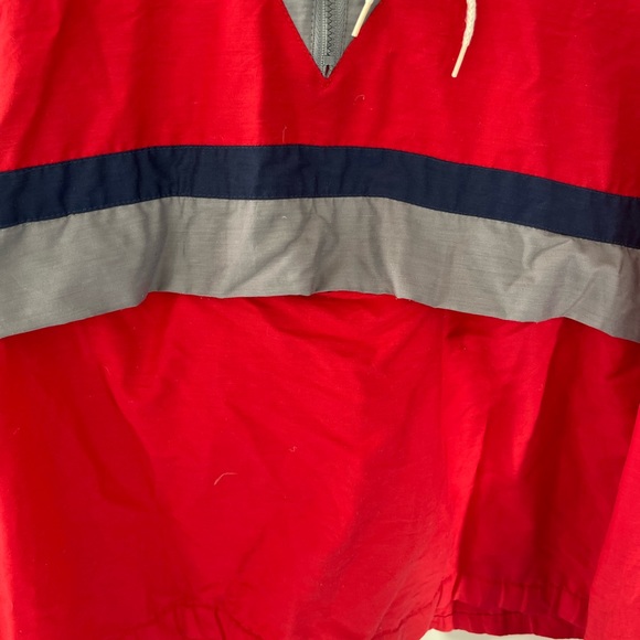 Mens hooded pullover half zip windbreaker - Picture 9 of 16